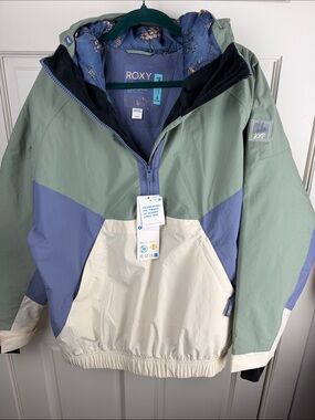 NWT Roxy x Chloe Kim Signature Collection Anorak Ski Jacket - Medium